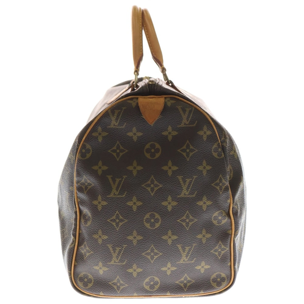 LOUIS VUITTON(ルイヴィトン) スピーディ40 モノグラム PVC レザー ハンド ボストンバッグ ゴールド金具 ブラウン M41522