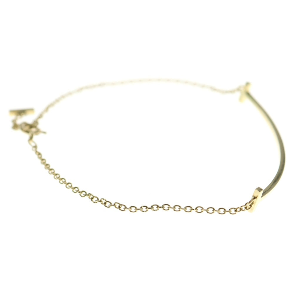 TIFFANY & Co.(ティファニー) Tスマイル スモール ブレスレット K18YG