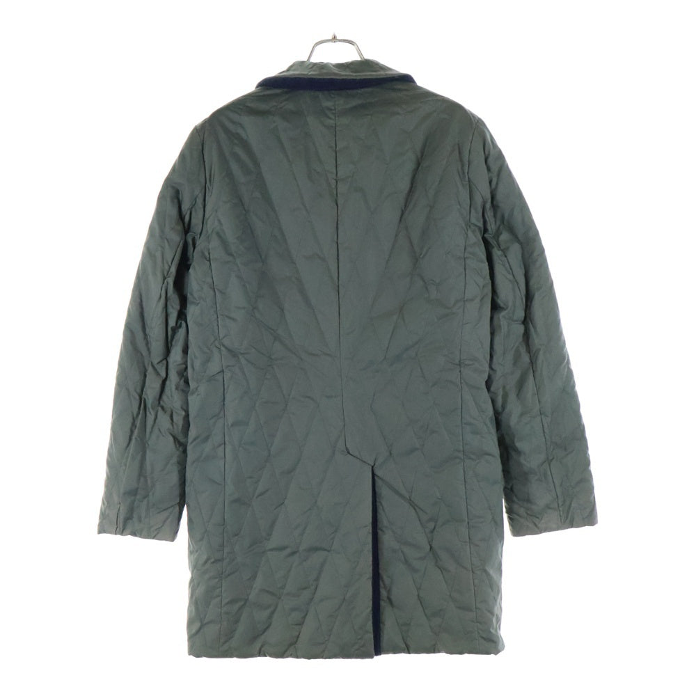 ARMANI(アルマーニ) リバーシブル キルティング 中綿 ステンカラーコート ネイビー/カーキ