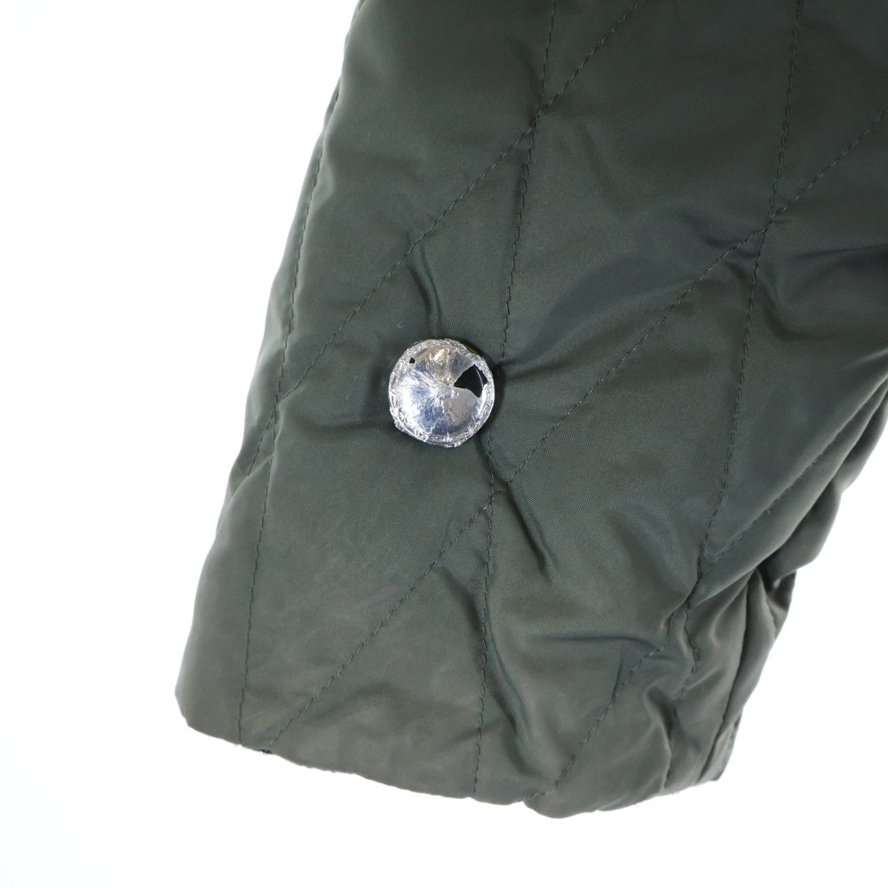 ARMANI(アルマーニ) リバーシブル キルティング 中綿 ステンカラーコート ネイビー/カーキ