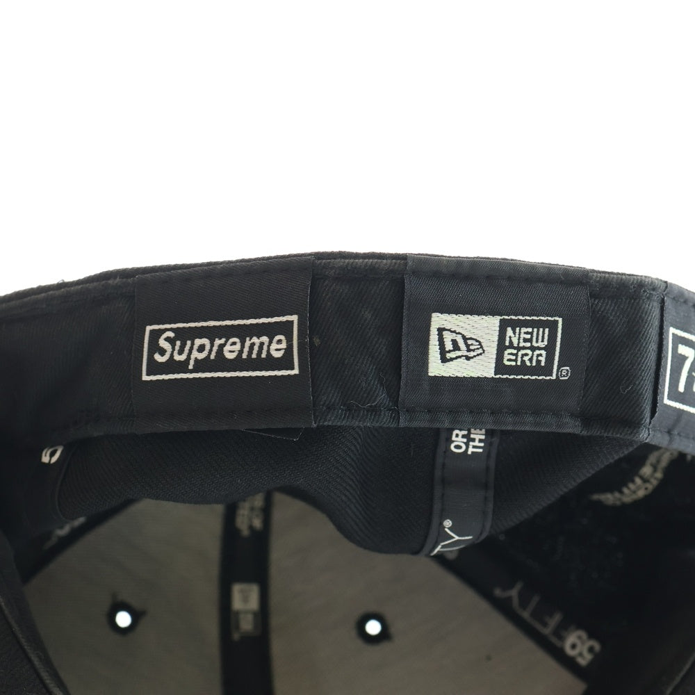 SUPREME(シュプリーム) 11AW S Logo Cap New Era Sロゴ キャップ ベースボール ブラック コットン