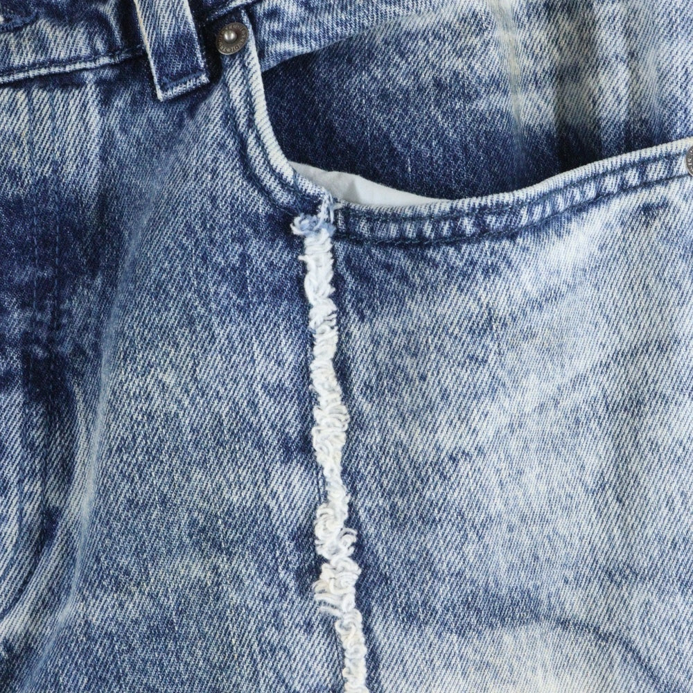 DIESEL(ディーゼル) 25SS 1998 D-BACK-FSG ダメージ加工 ブーツカット デニム パンツ ジーンズ インディゴ 0CMBM