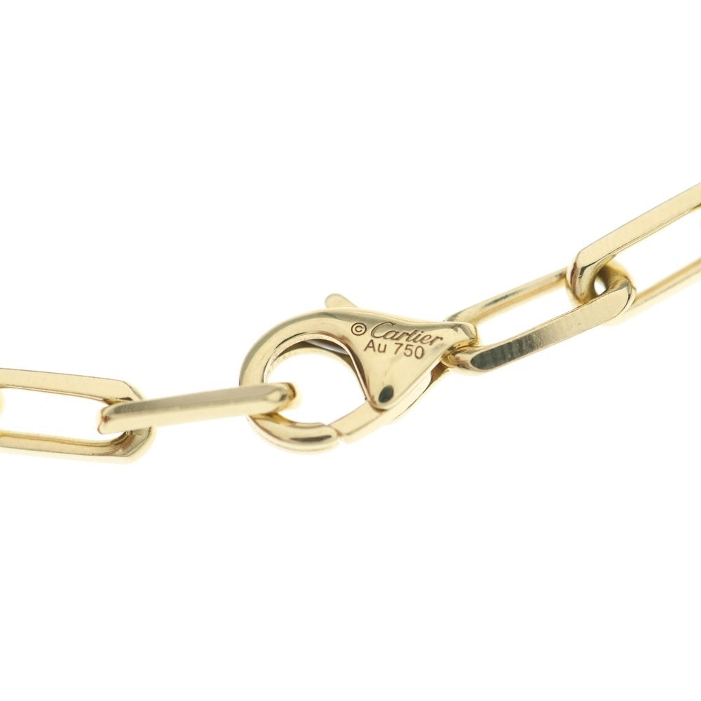 Cartier(カルティエ) サントス ネックレス K18 Au750 YG イエローゴールド レディース
