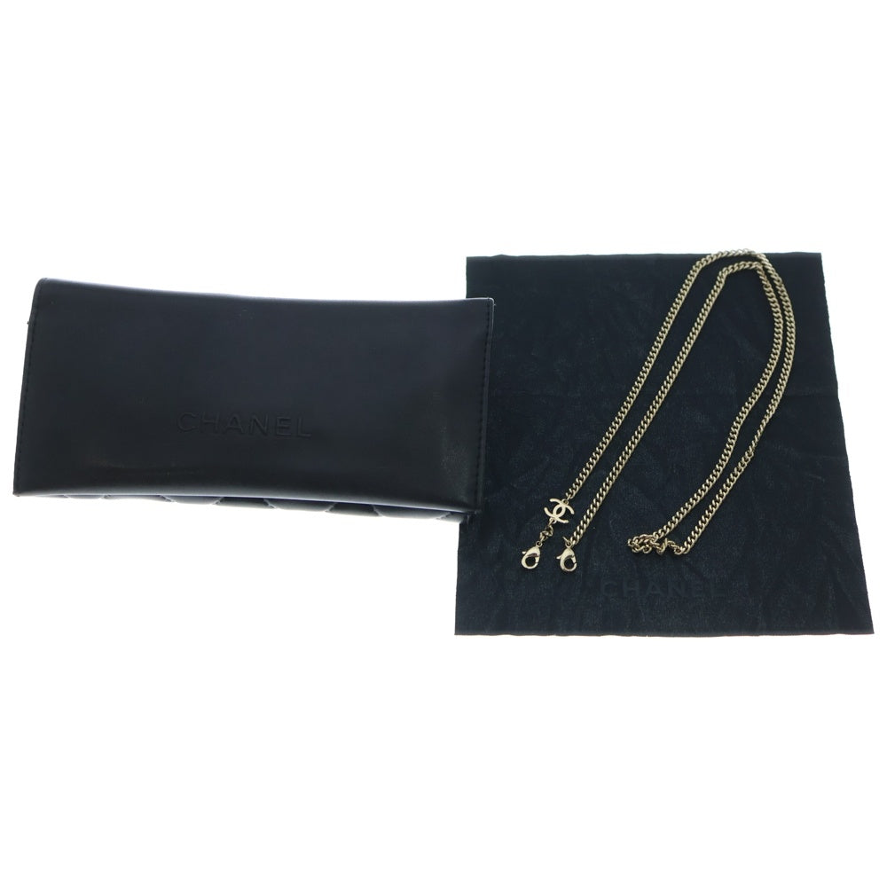 CHANEL(シャネル) ココマーク グラスチェーン付き ラウンドフレーム