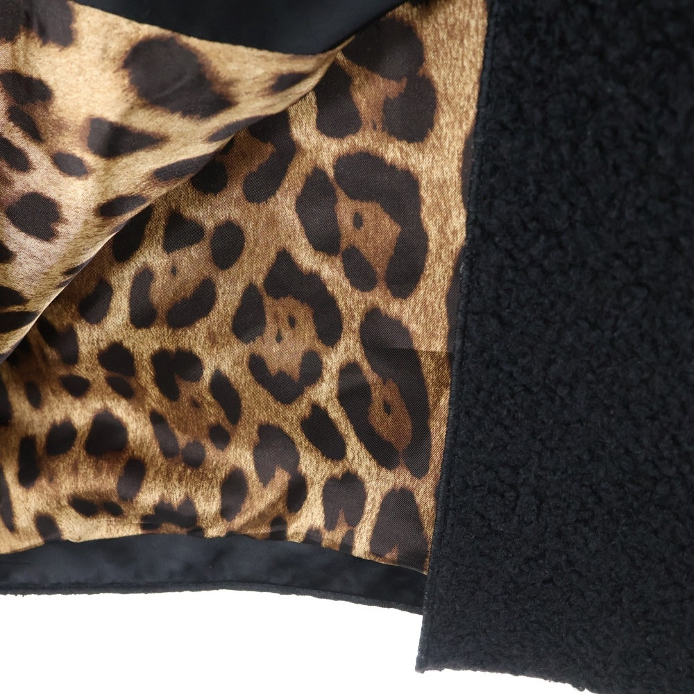 DOLCE & GABBANA(ドルチェアンドガッバーナ) 裏地レオパード総柄  