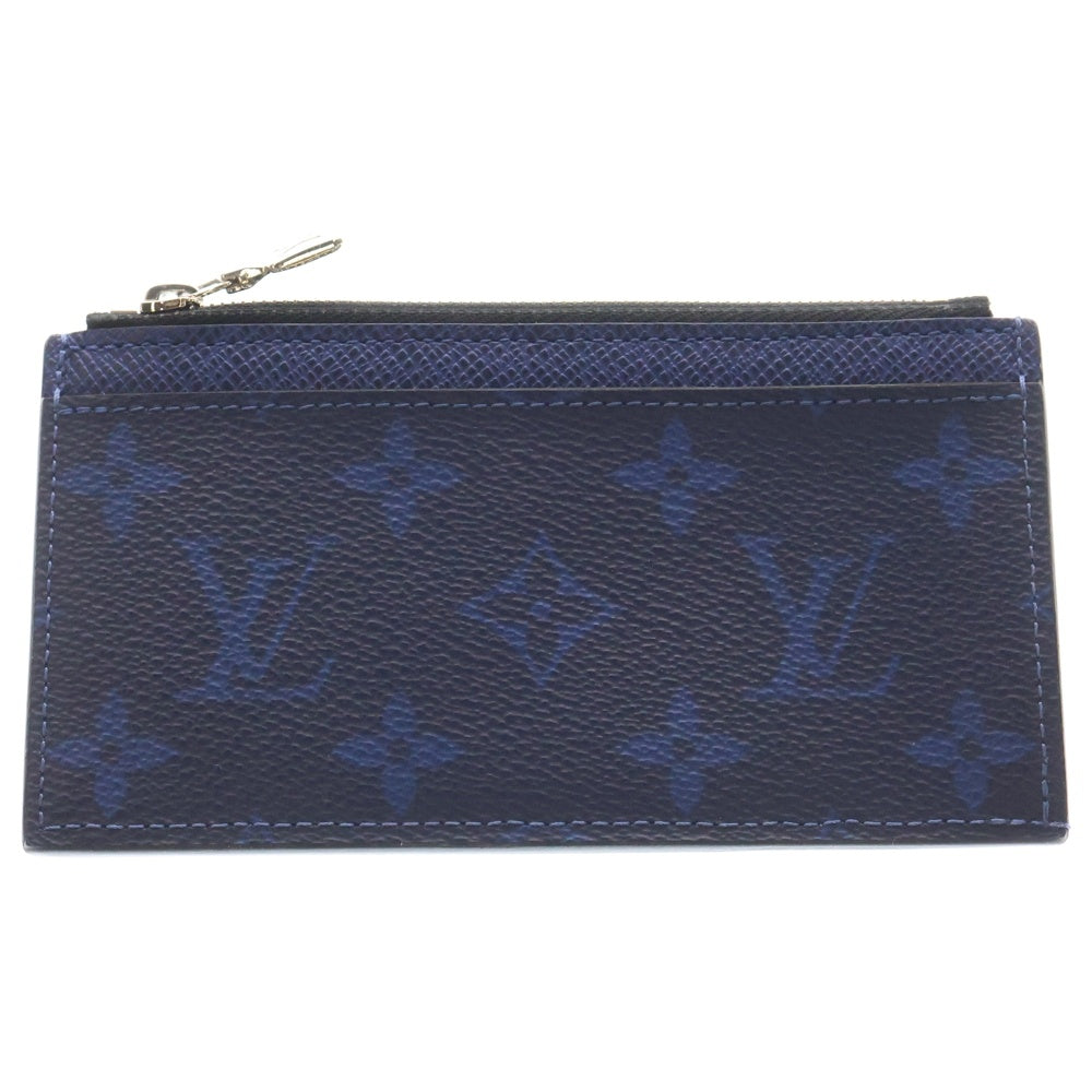 LOUIS VUITTON(ルイヴィトン) タイガラマ コインカード・ホルダー フラグメントケース コインケース ブルー コバルト PVC M30270 シルバー金具