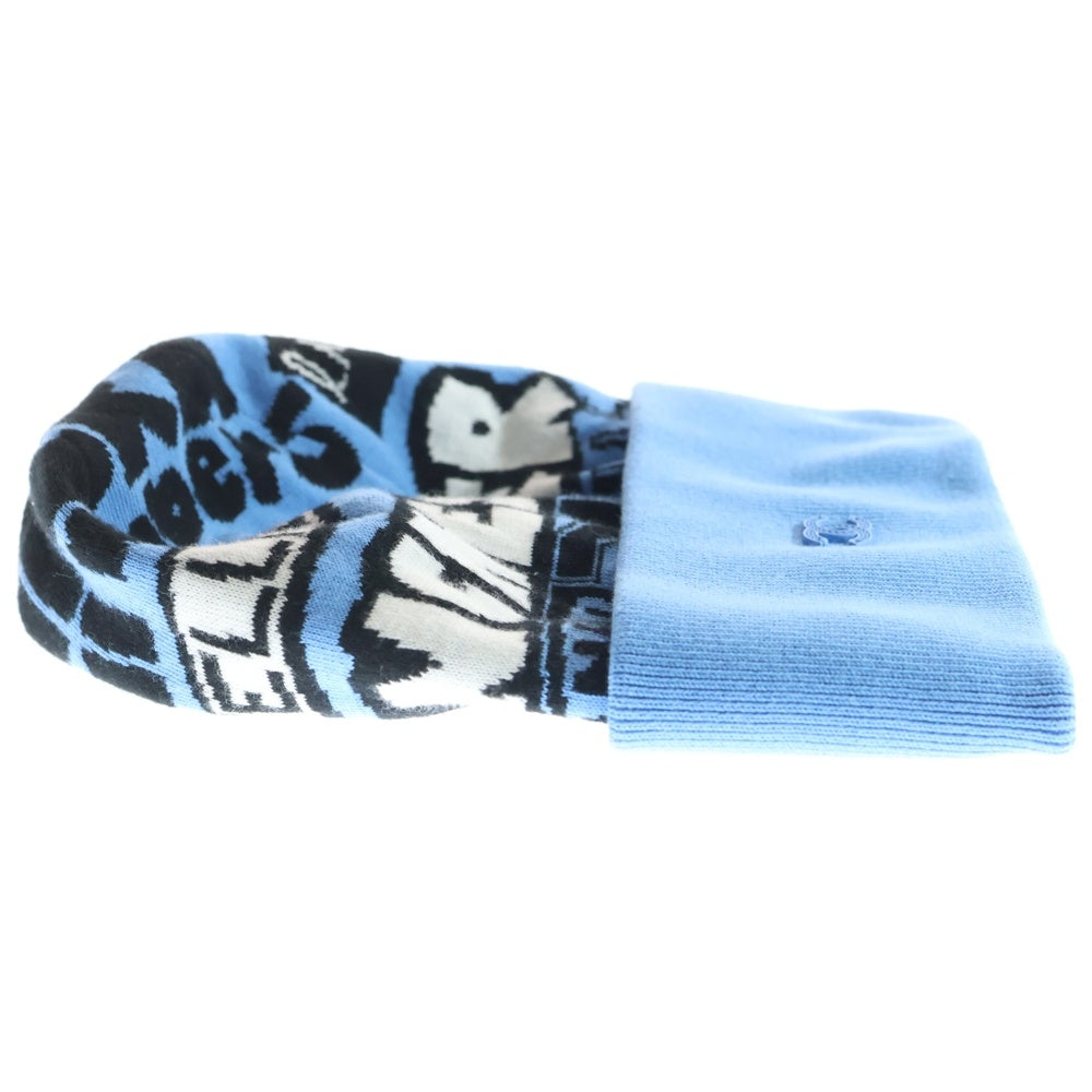 CHANEL(シャネル) メティエダール ニットキャップ ブルー コットン P77599