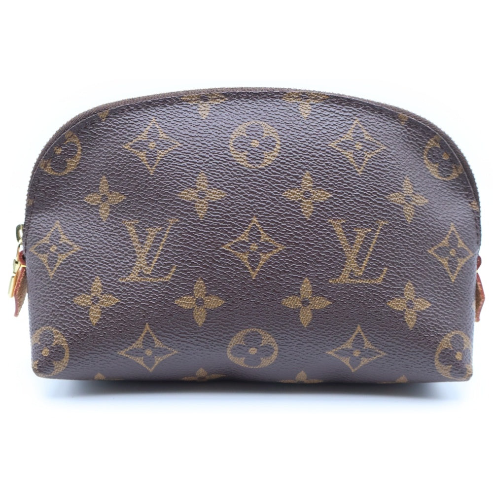LOUIS VUITTON(ルイヴィトン) モノグラム ポシェットコスメティックPM レザーポーチ 小物入れ ブラウン M47515 レディース