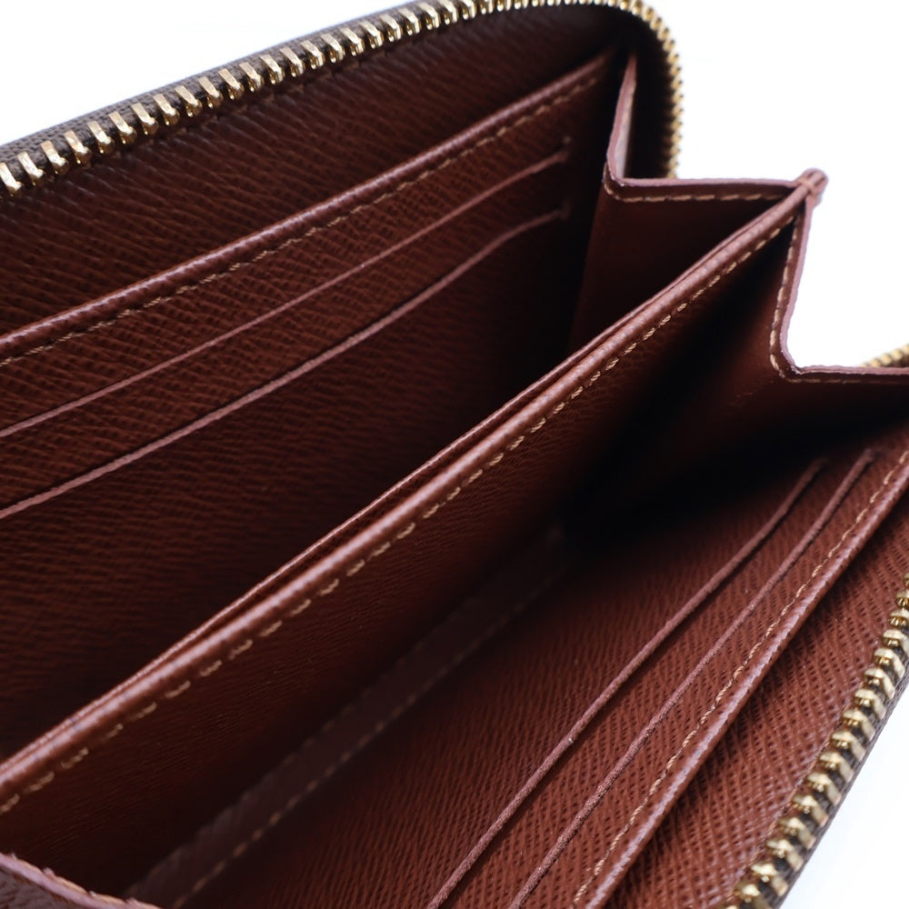 LOUIS VUITTON(ルイヴィトン) モノグラム ジッピーコインパース ブラウン PVC M60067 レディース