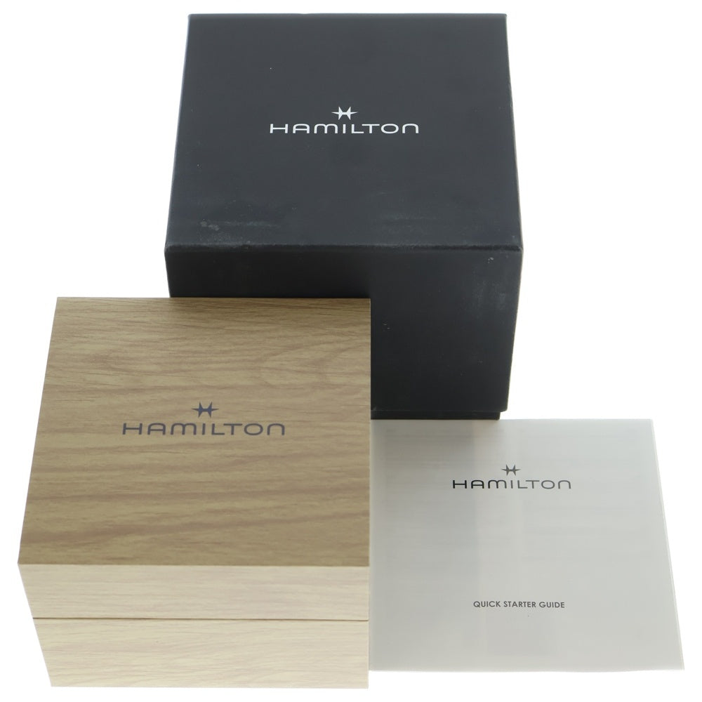 HAMILTON(ハミルトン) H24645330 ベンチュラ エッジ スケルトン文字盤 ブラック SS×ラバー/AT 自動巻き 腕時計