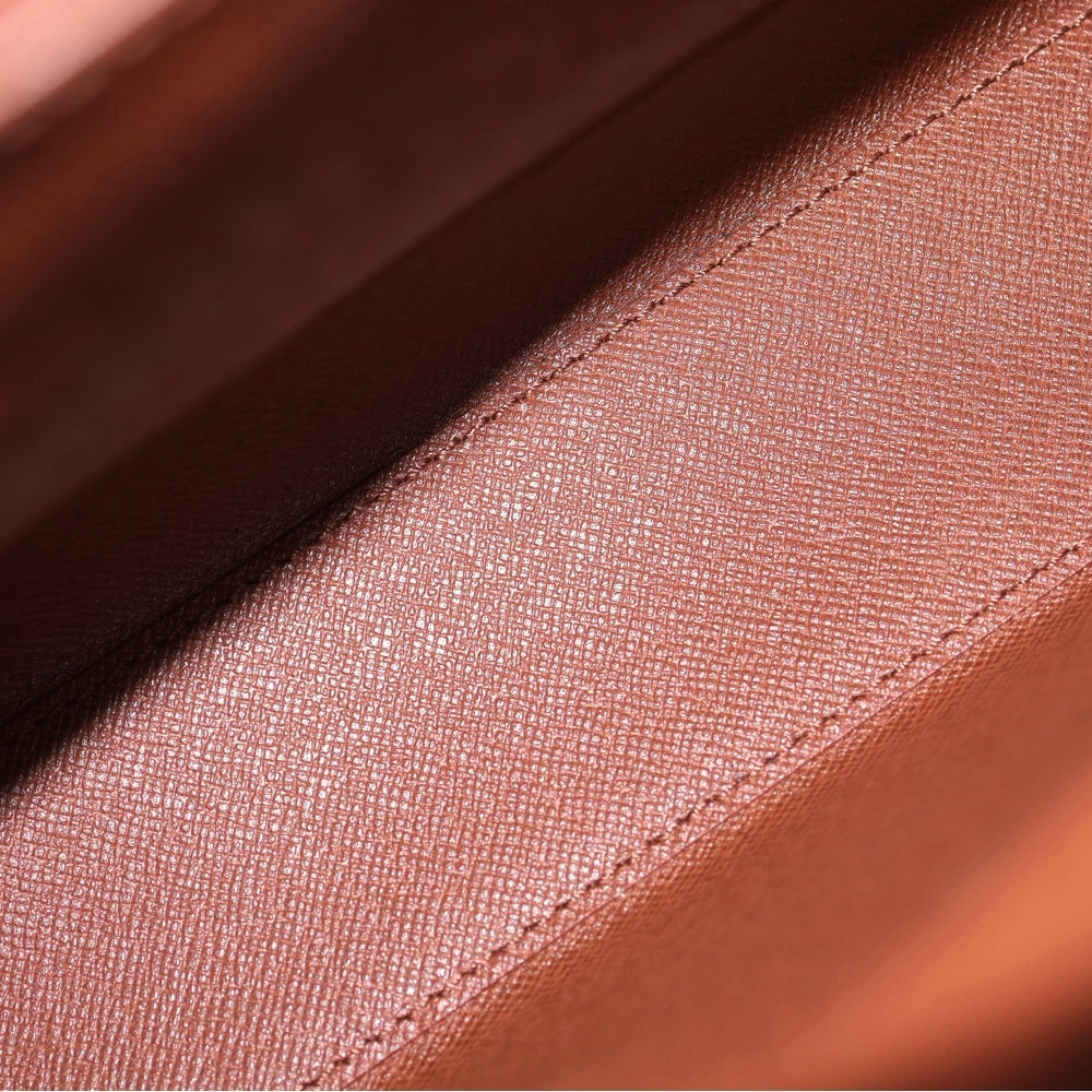 LOUIS VUITTON(ルイヴィトン) モノグラム マルゼルブ ハンドバッグ ブラウン レザー×PVC M51379 ゴールド金具 レディース