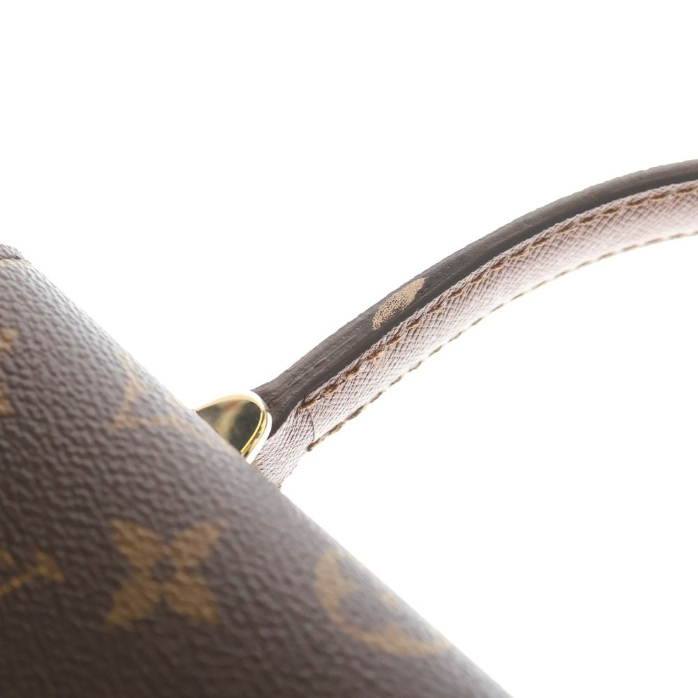 LOUIS VUITTON(ルイヴィトン) モノグラム マルゼルブ ハンドバッグ ブラウン レザー×PVC M51379 ゴールド金具 レディース