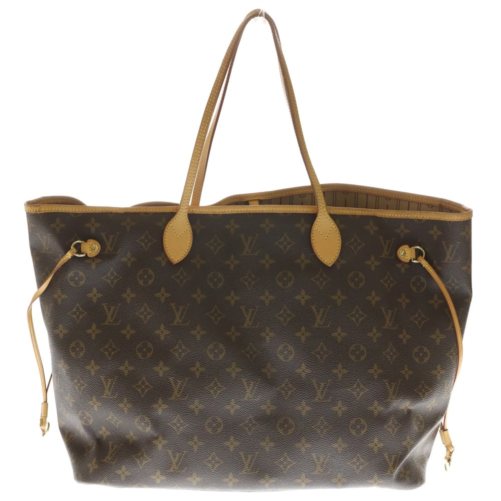 LOUIS VUITTON(ルイヴィトン) モノグラム ネヴァーフルGM トートバッグ ブラウン PVCレザー M40157