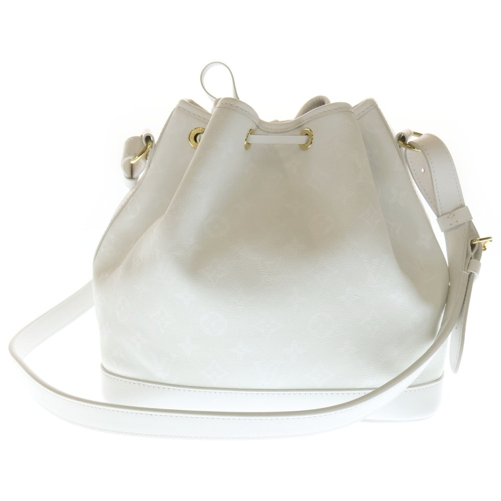 LOUIS VUITTON(ルイヴィトン) プチ・ノエ ショルダーバッグ ショルダーバッグ 巾着バッグ ホワイト レザー M11297 ゴールド金具 レディース