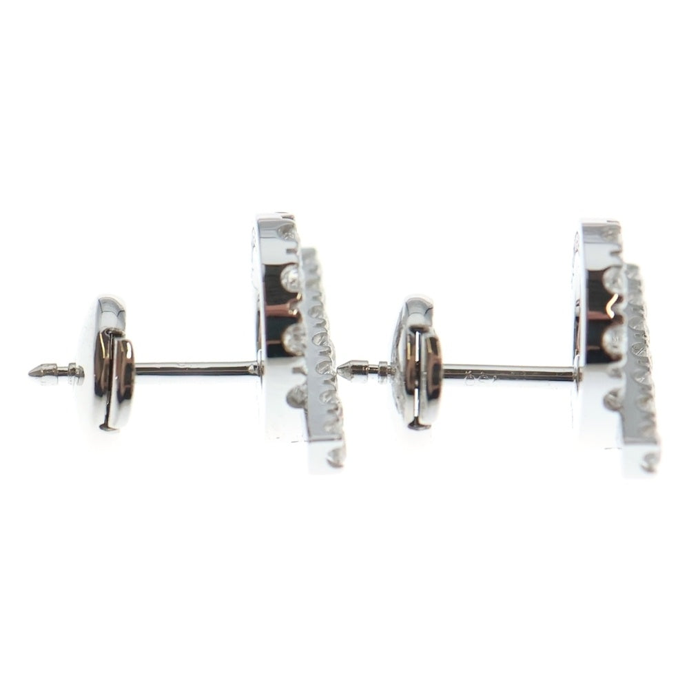 HERMES(エルメス) フィネス ピアス ダイヤモンド Au750 K18 WG ホワイトゴールド レディース