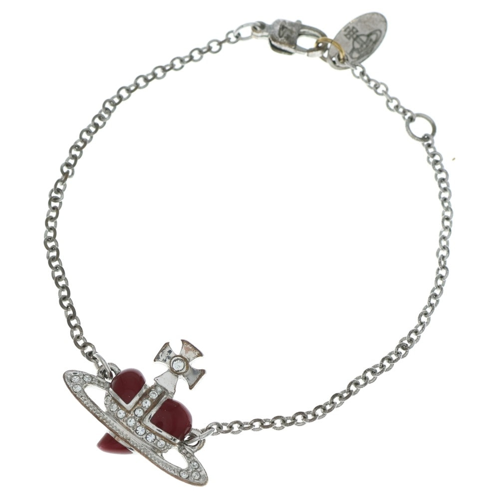 Vivienne Westwood(ヴィヴィアンウエストウッド) ディアマンテ オーブ ブレスレット シルバー メタル レディース