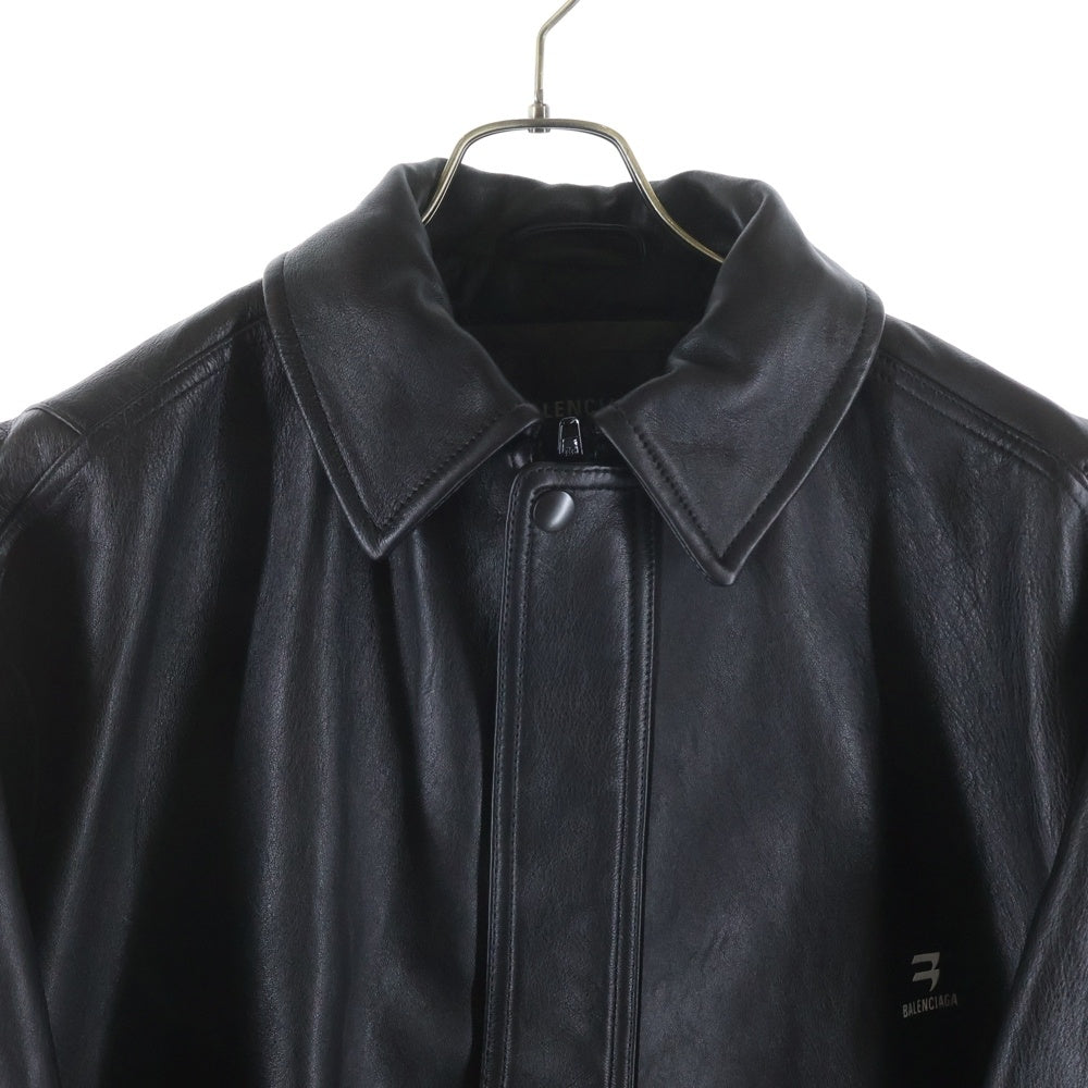 BALENCIAGA(バレンシアガ) SPORTY B シアリングレザージャケット
