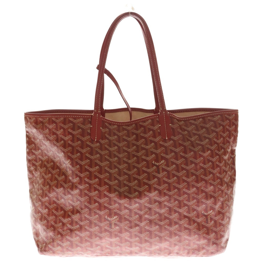 GOYARD(ゴヤール) サンルイPM トートバッグ ハンドバッグ レッド レザー レディース