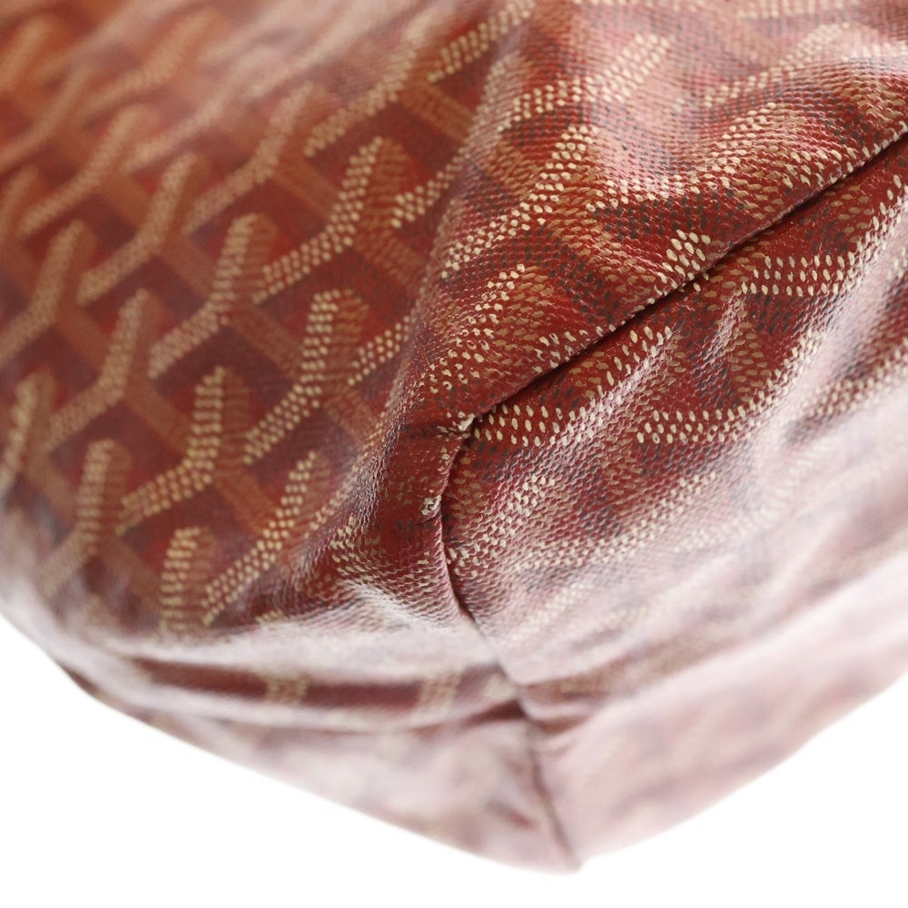 GOYARD(ゴヤール) サンルイPM トートバッグ ハンドバッグ レッド レザー レディース