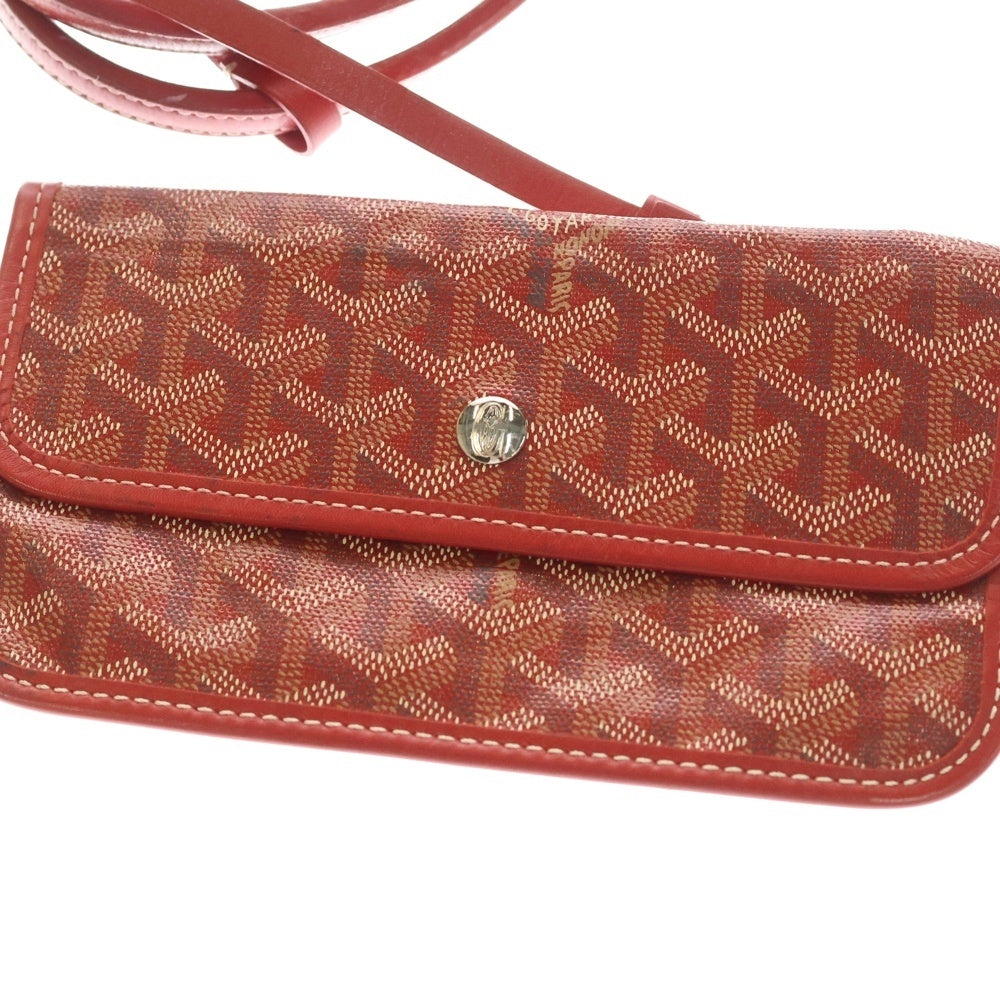 GOYARD(ゴヤール) サンルイPM トートバッグ ハンドバッグ レッド レザー レディース