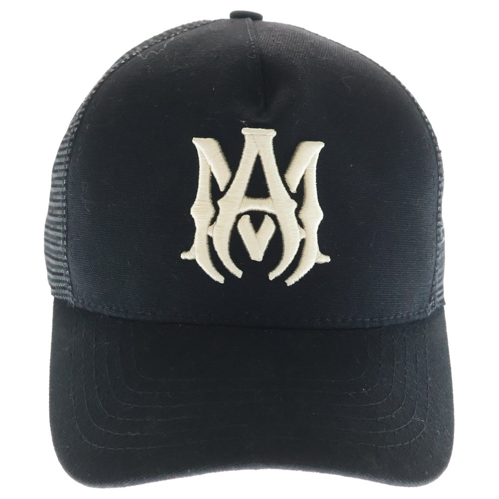 AMIRI(アミリ) FULL CANVAS MA HAT フルキャンバスハット トラッカーキャップ ブラック