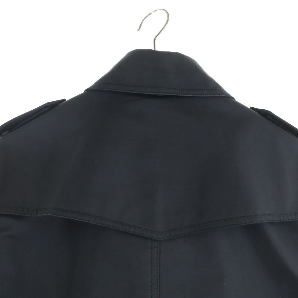 BURBERRY BLACK LABEL(バーバリー ブラックレーベル) ノバチェックライニング コットントレンチコート ブラック BMA20-713-19