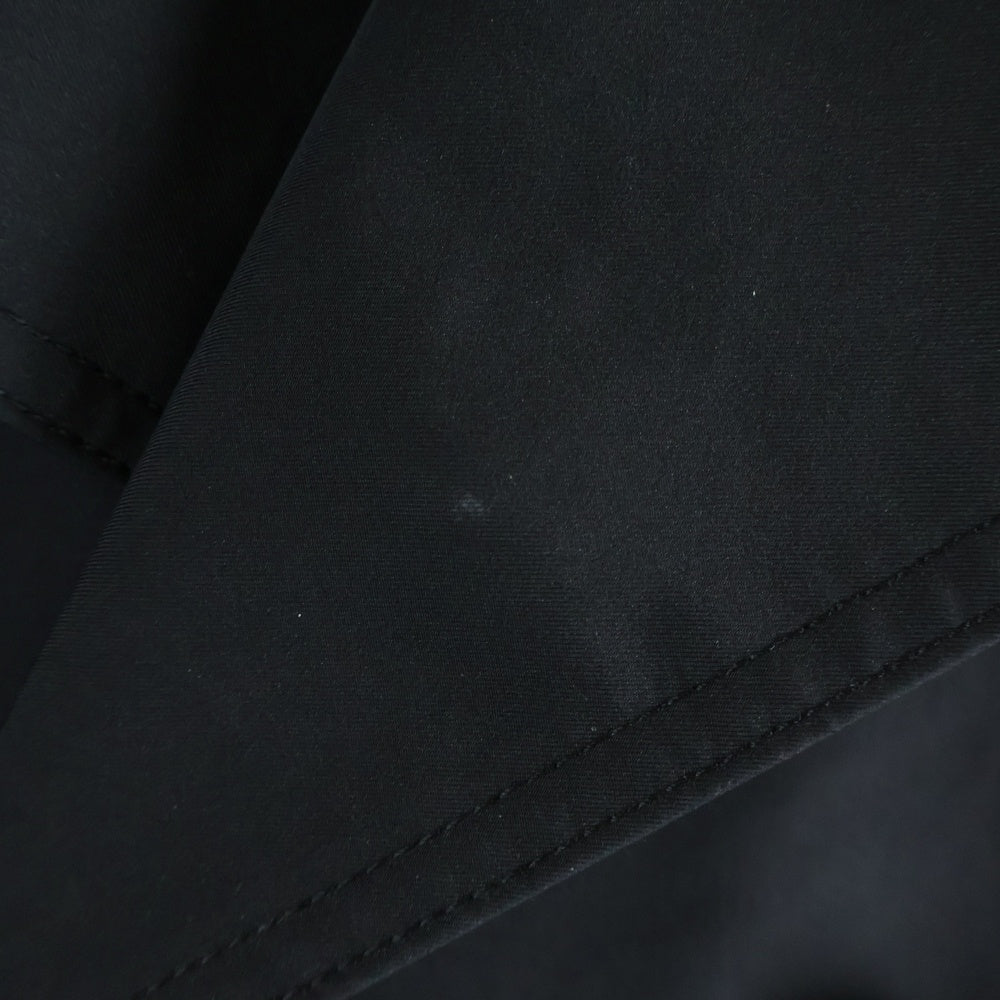 BURBERRY BLACK LABEL(バーバリー ブラックレーベル) ノバチェックライニング コットントレンチコート ブラック BMA20-713-19