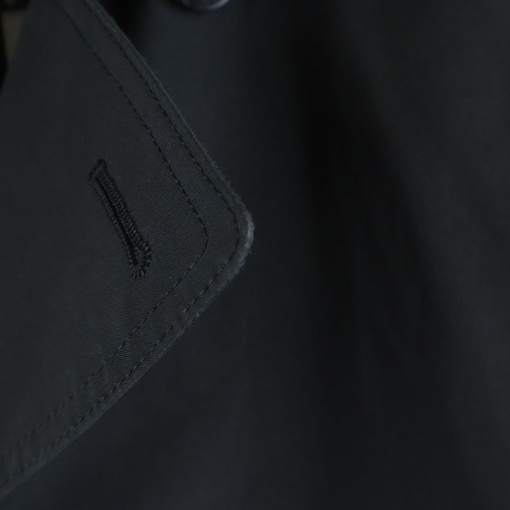 BURBERRY BLACK LABEL(バーバリー ブラックレーベル) ノバチェックライニング コットントレンチコート ブラック BMA20-713-19