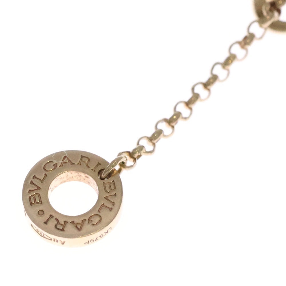 BVLGARI(ブルガリ) ブルガリブルガリ オニキス ネックレス Au750 K18 YG イエローゴールド ペンダント レディース