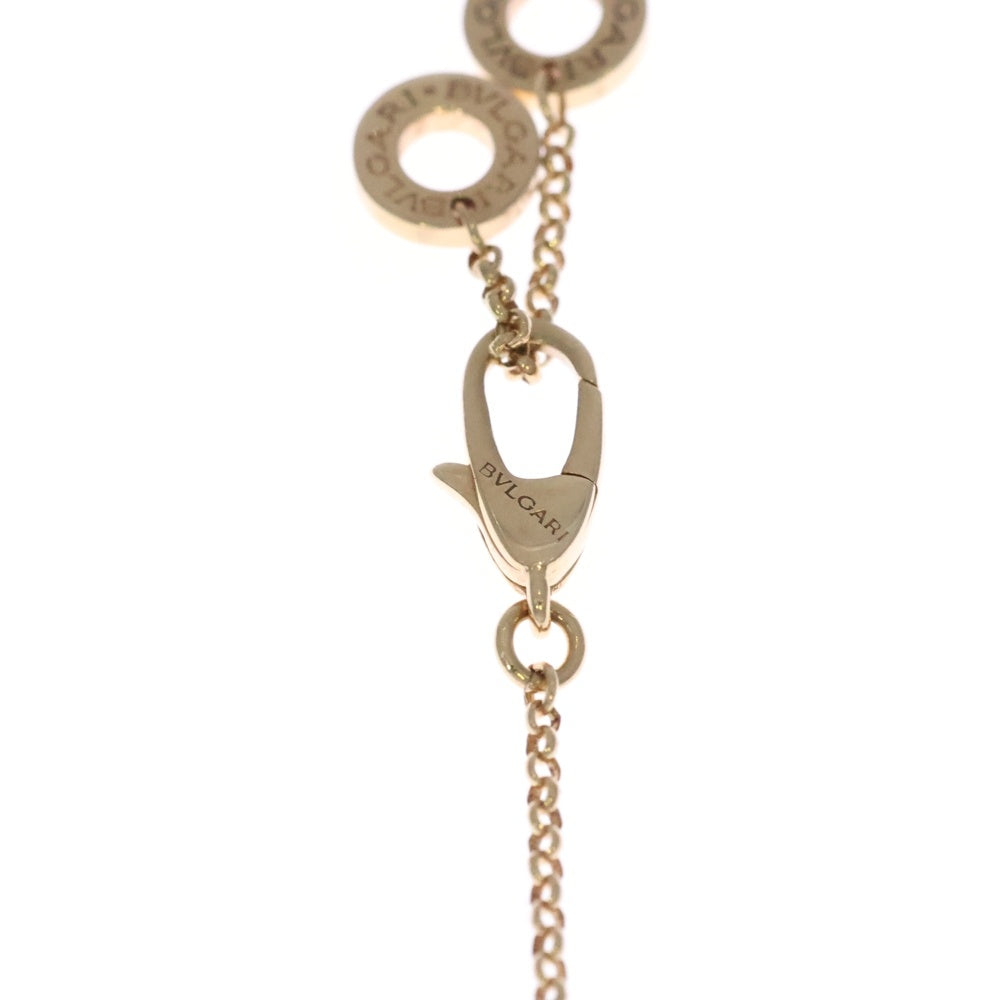 BVLGARI(ブルガリ) ブルガリブルガリ オニキス ネックレス Au750 K18 YG イエローゴールド ペンダント レディース