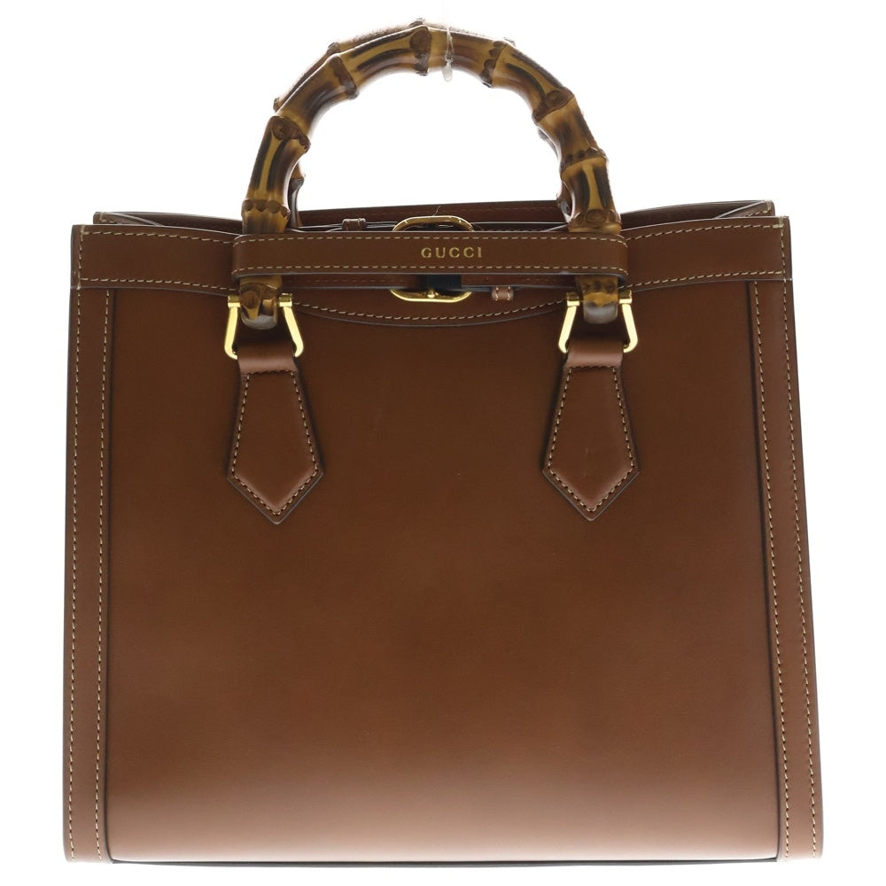 グッチ トートバッグ ハンドバッグ ダイアナ バンブー ゴールド金具 レザー GUCCI(グッチ) バンブー ダイアナ 2WAYハンドバッグ トートバッグ