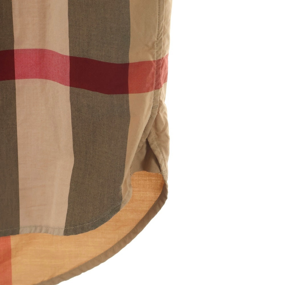 BURBERRY(バーバリー) ノバチェック総柄 半袖シャツ ベージュ 8007177