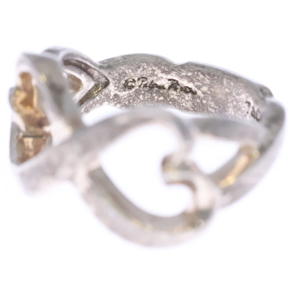 TIFFANY & Co.(ティファニー) SV925 ダブルラビングハートリング 指輪 シルバー