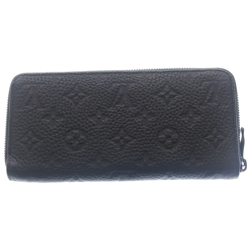 LOUIS VUITTON(ルイヴィトン) ジッピーウォレット・ホリゾンタル トリヨンレザー ロングウォレット 長財布 カードケース ブラック ノワール レザー M11721 ブラック金具