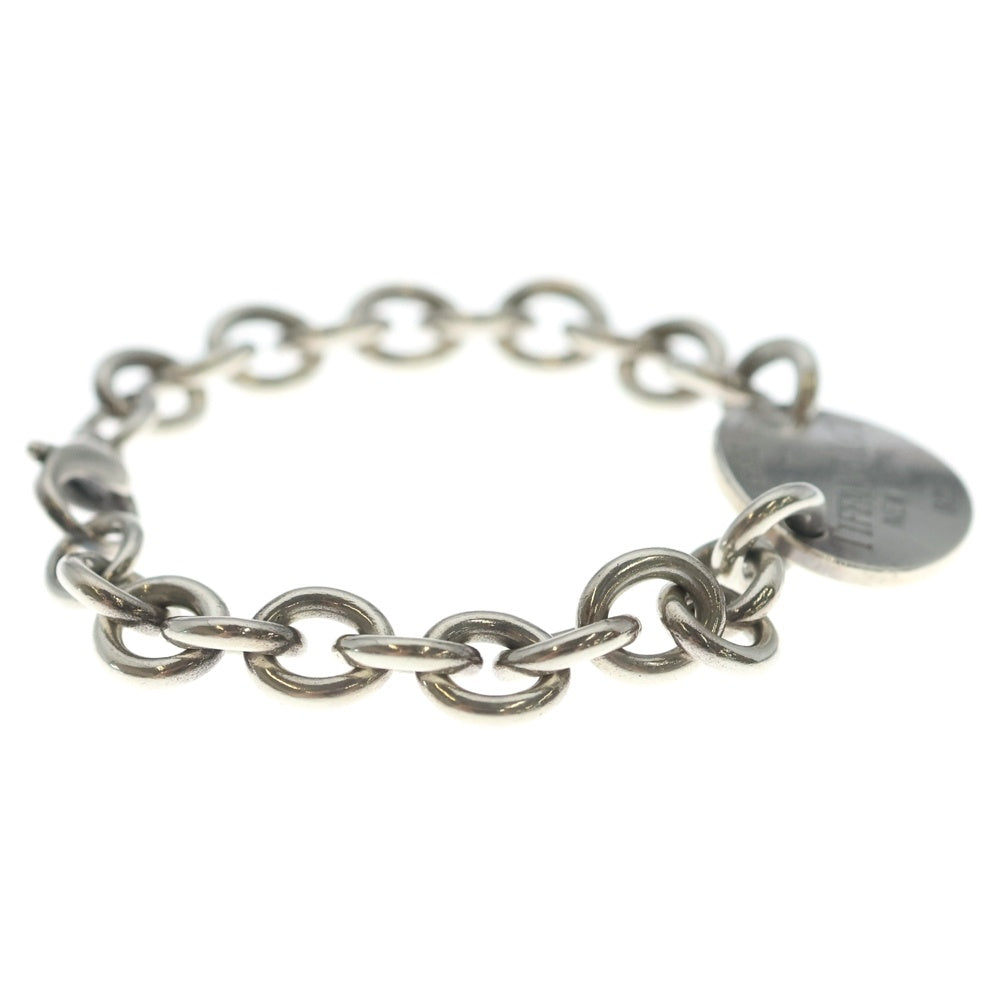 TIFFANY & Co.(ティファニー) リターントゥティファニー オーバルタグ ブレスレット シルバー チェーン SV925