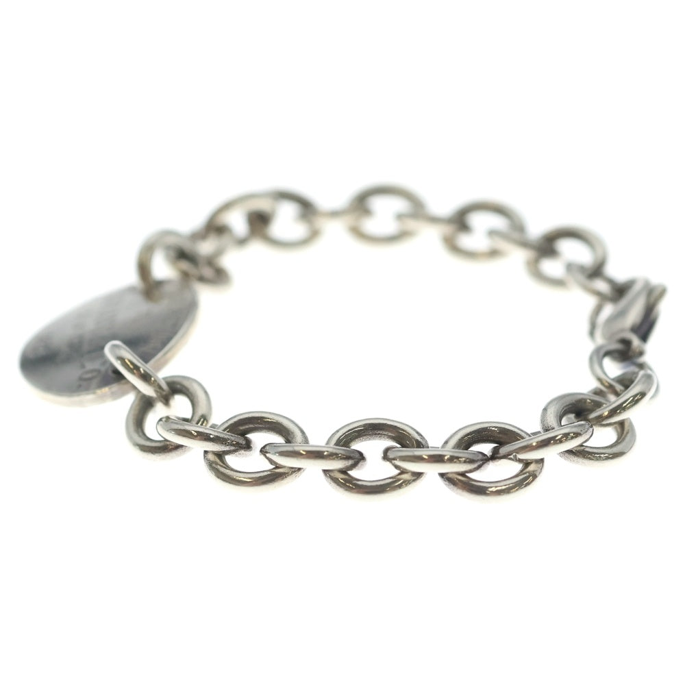 TIFFANY & Co.(ティファニー) リターントゥティファニー オーバルタグ ブレスレット シルバー チェーン SV925