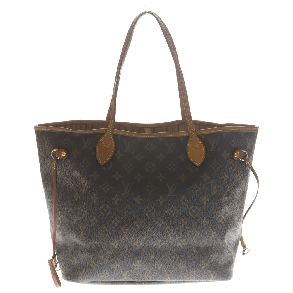 LOUIS VUITTON(ルイヴィトン) モノグラム ネヴァーフルGM トートバッグ ハンドバッグ ブラウン レザー×PVC M40157 ゴールド金具