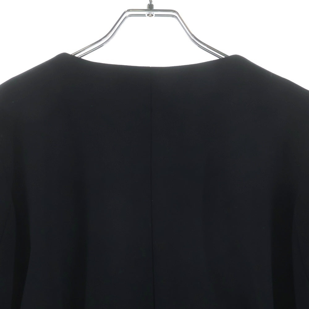 YOKO CHAN(ヨーコ チャン) パール装飾 ノーカラージャケット ブラック レディース