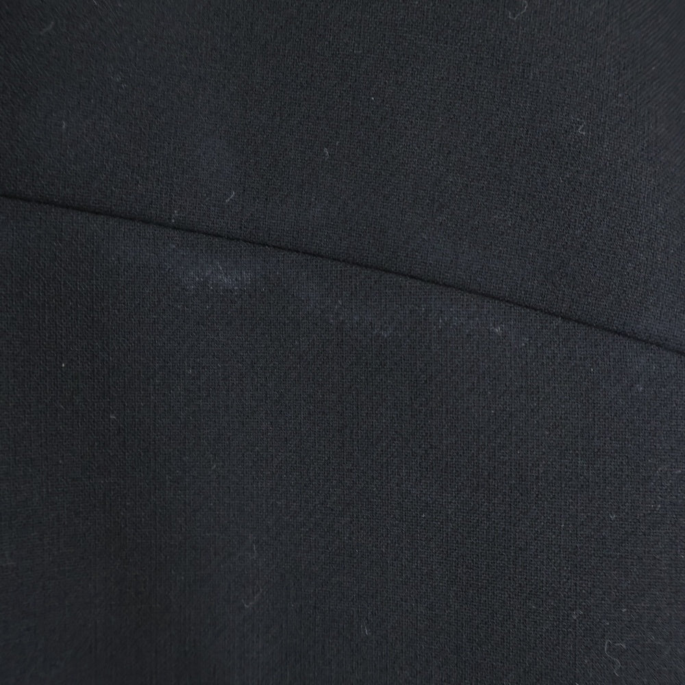 YOKO CHAN(ヨーコ チャン) パール装飾 ノースリーブ ミディアムワンピース ドレス ブラック レディース