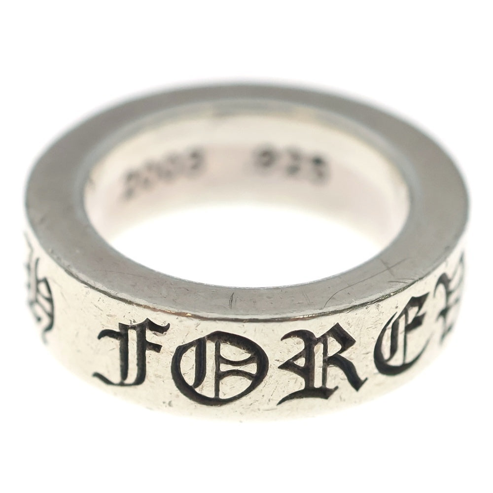 CHROME HEARTS(クロムハーツ) 6mm SPACER FOREVER 6mmスペーサーリング フォーエバーシルバー BCA337 レディース