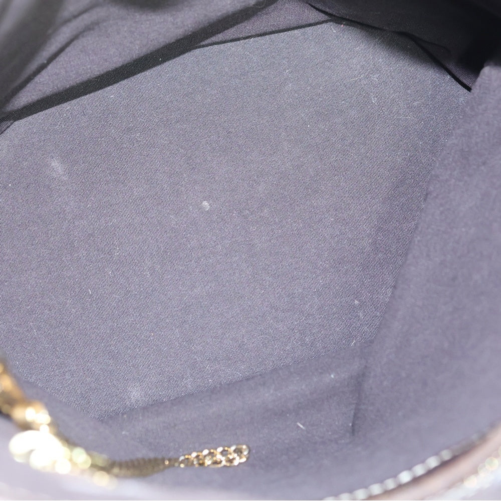 LOUIS VUITTON(ルイヴィトン) モノグラムミニ バケットPM ハンドバッグ トートバッグ ブラウン レザー×キャンバス M95226 ゴールド金具 レディース