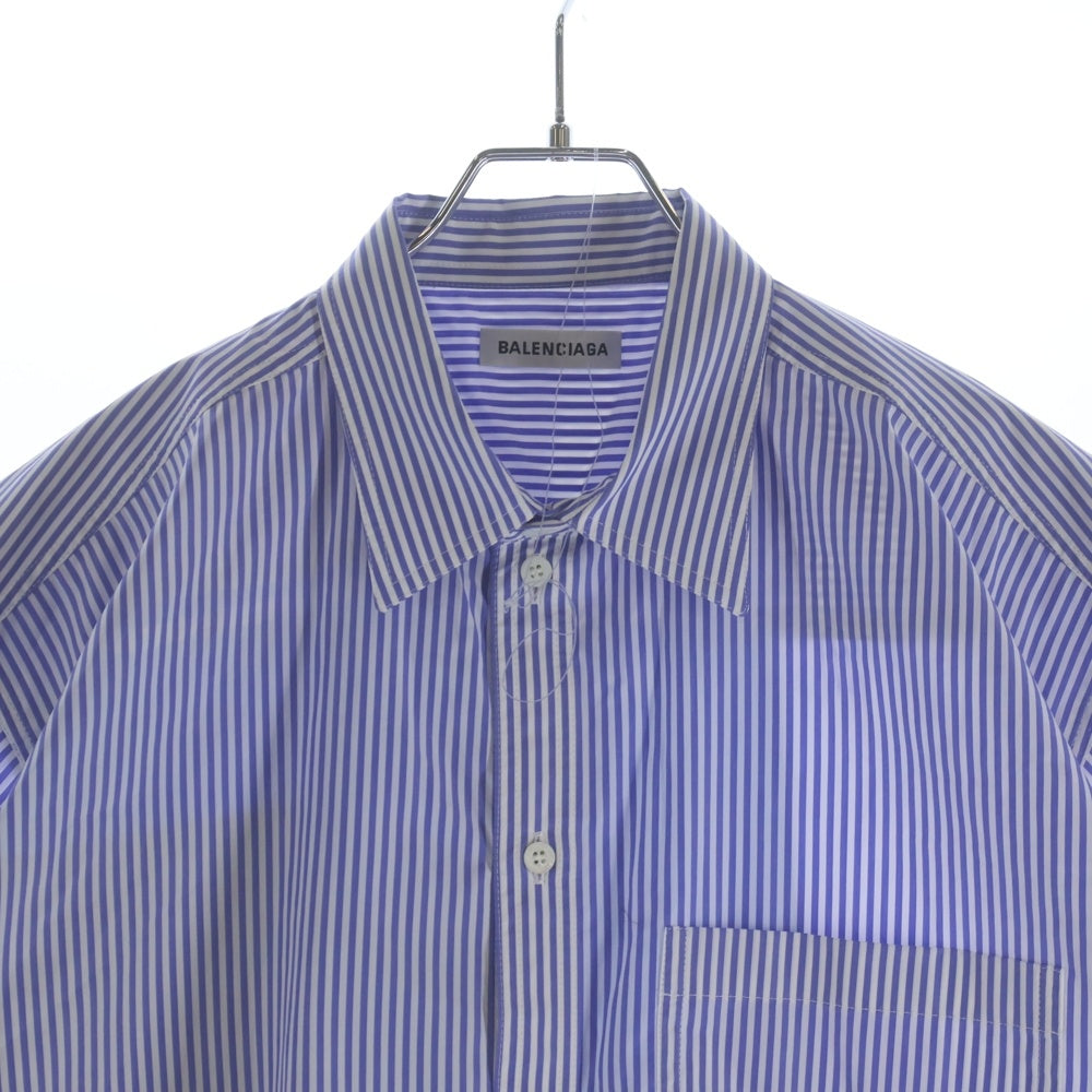 BALENCIAGA(バレンシアガ) 19SS スカーフドッキングシャツ ロング