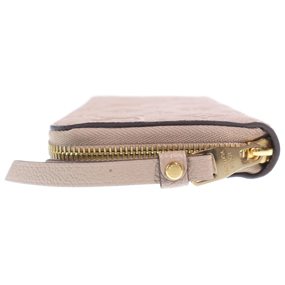 LOUIS VUITTON ルイヴィトン モノグラム アンプラント ラウンドファスナー トゥルトレール ロングウォレット 長財布 カードケース ベージュ レザー M69034 ゴールド金具 LOUIS VUITTON(ルイヴィトン) モノグラム アンプラント ラウンド