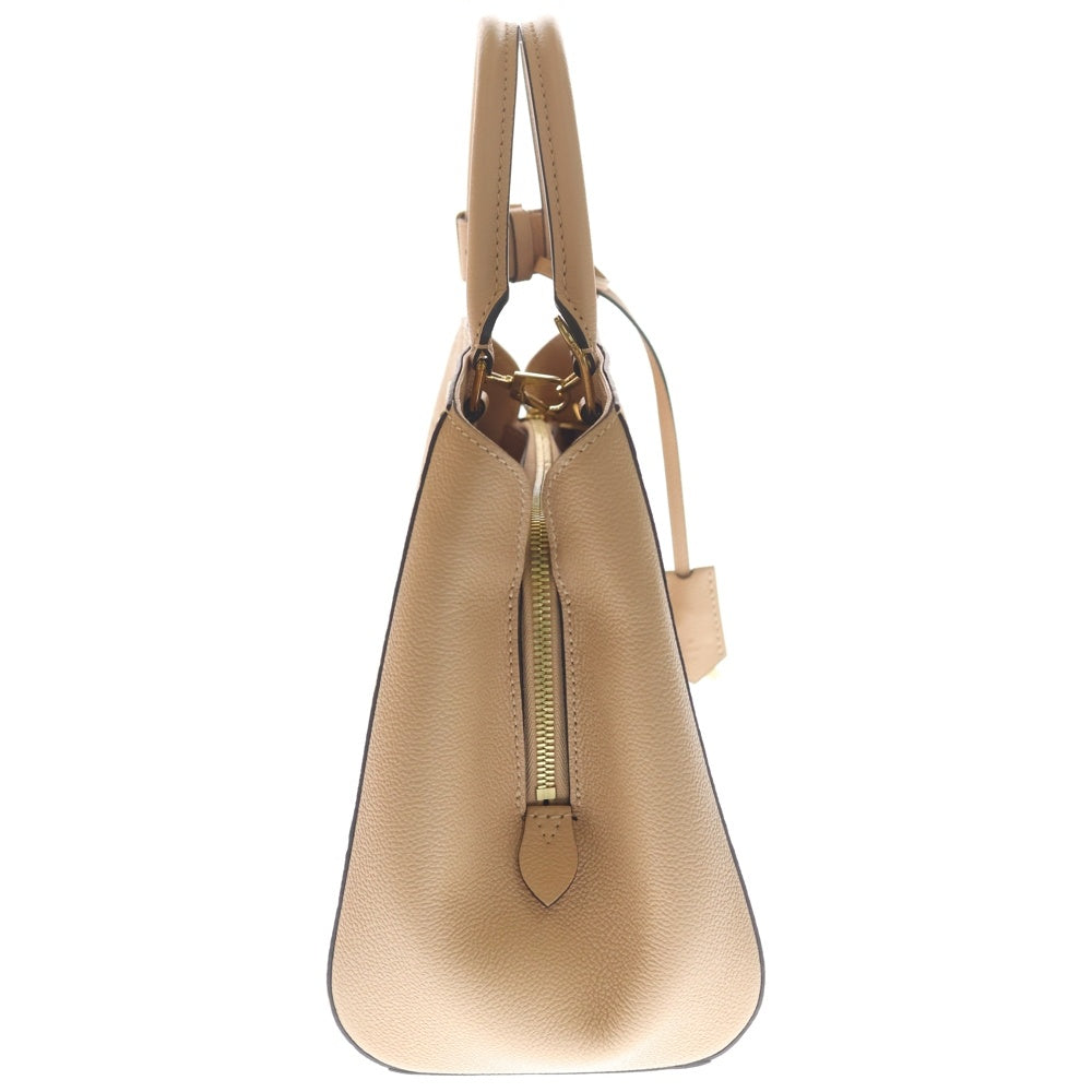 LOUIS VUITTON(ルイヴィトン) モンテーニュMM モノグラムアンプラント レザー 2WAY ハンド ショルダーバッグ ゴールド金具 ベージュ M41682 レディース