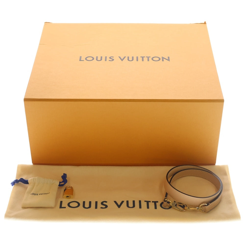 LOUIS VUITTON(ルイヴィトン) モンテーニュMM モノグラムアンプラント レザー 2WAY ハンド ショルダーバッグ ゴールド金具 ベージュ M41682 レディース