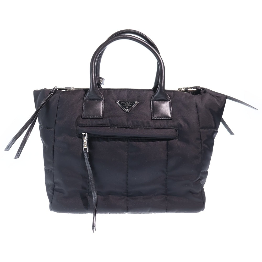 PRADA(プラダ) テスート ボンバー 2WAY ハンド ショルダーバッグ ブラック 1BG636 レディース
