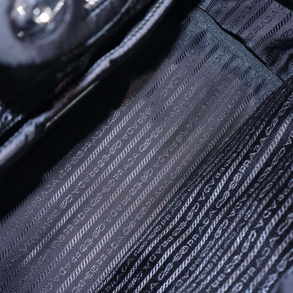 PRADA(プラダ) テスート ボンバー 2WAY ハンド ショルダーバッグ ブラック 1BG636 レディース