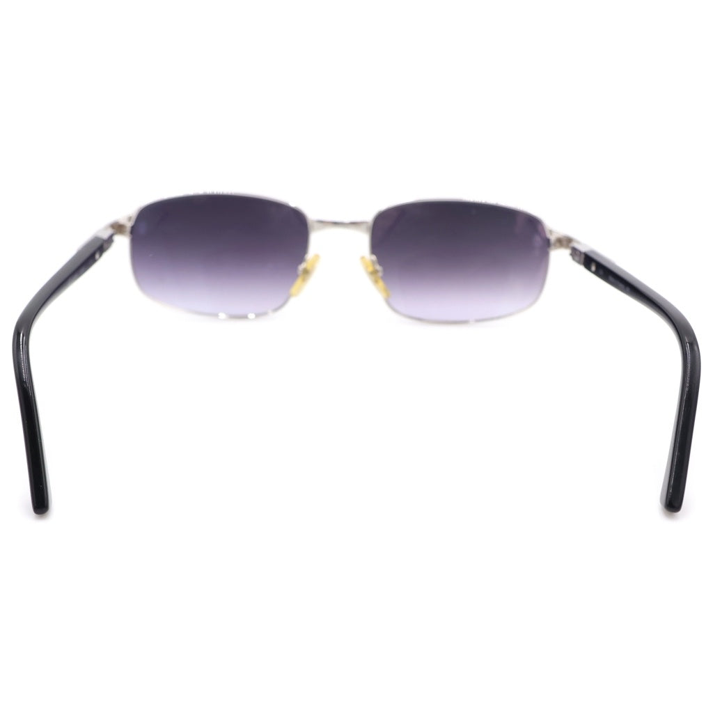 Cartier(カルティエ) サントス サングラス ダークパープルレンズ シルバーフレーム 130
