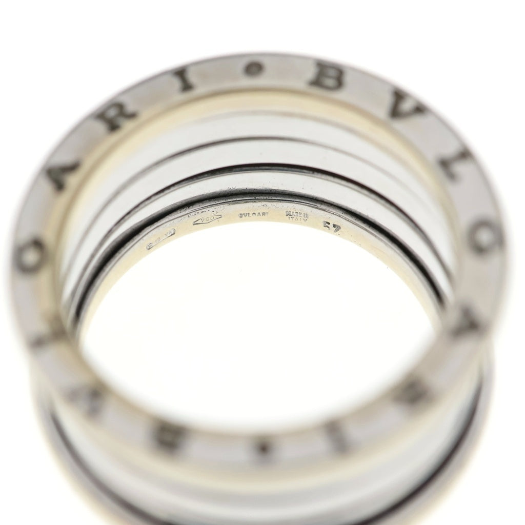 BVLGARI(ブルガリ) ビーゼロワン リング ホワイトゴールド 750WG #57