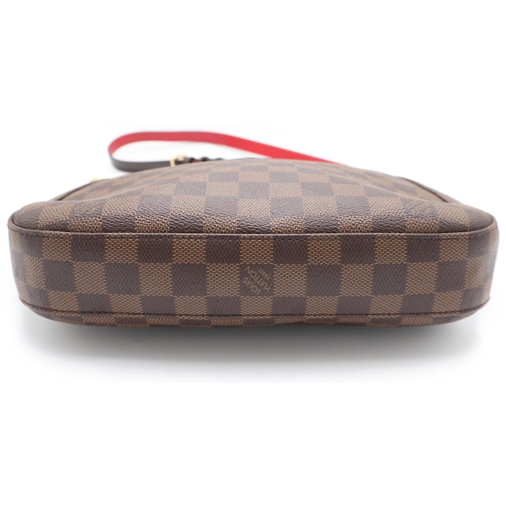 LOUIS VUITTON(ルイヴィトン) ダミエ サウスバンク ショルダーバッグ ブラウン レザー×PVC N42230 ゴールド金具 レディース